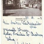 Tąpadły, dwór, karta pocztowa 1943.