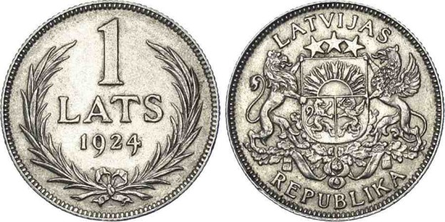 1 lats 1924